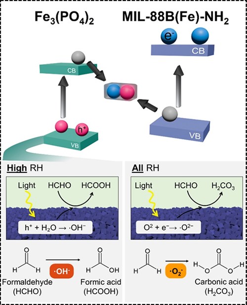 MIL-88B photocatalytic mechanism